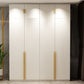 Contemporary Wooden Wardrobe White Color Soft Close Door Wardrobe Closet with 1-Door