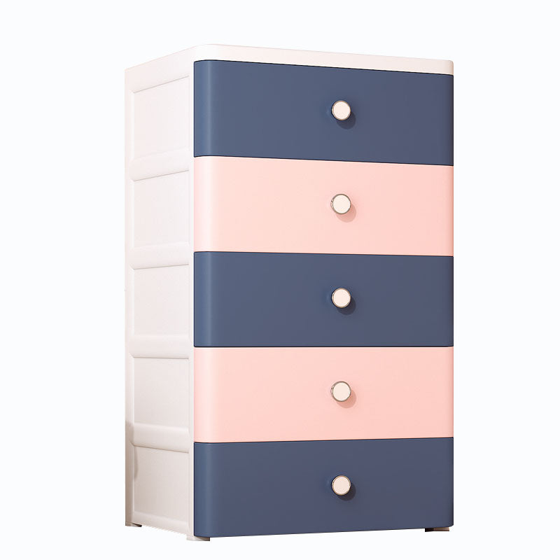 Plastikgarderobeschrank mit Schubladen nicht hangender Rettungsschrank für Zuhause