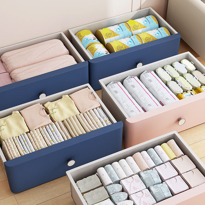 Plastikgarderobeschrank mit Schubladen nicht hangender Rettungsschrank für Zuhause