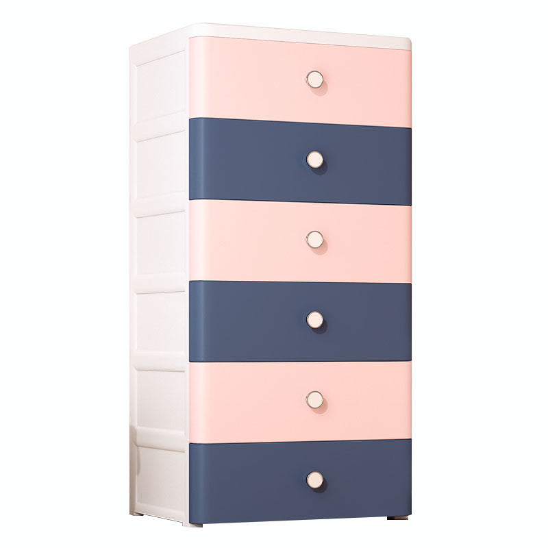 Plastikgarderobeschrank mit Schubladen nicht hangender Rettungsschrank für Zuhause