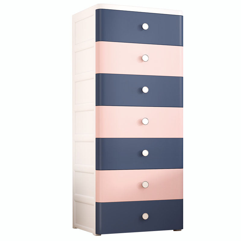 Plastikgarderobeschrank mit Schubladen nicht hangender Rettungsschrank für Zuhause