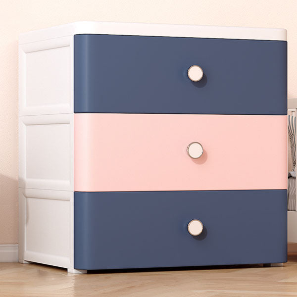 Plastikgarderobeschrank mit Schubladen nicht hangender Rettungsschrank für Zuhause