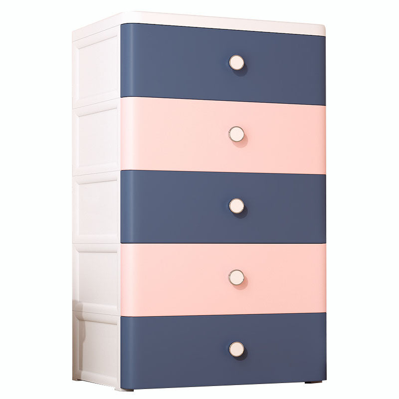 Plastikgarderobeschrank mit Schubladen nicht hangender Rettungsschrank für Zuhause