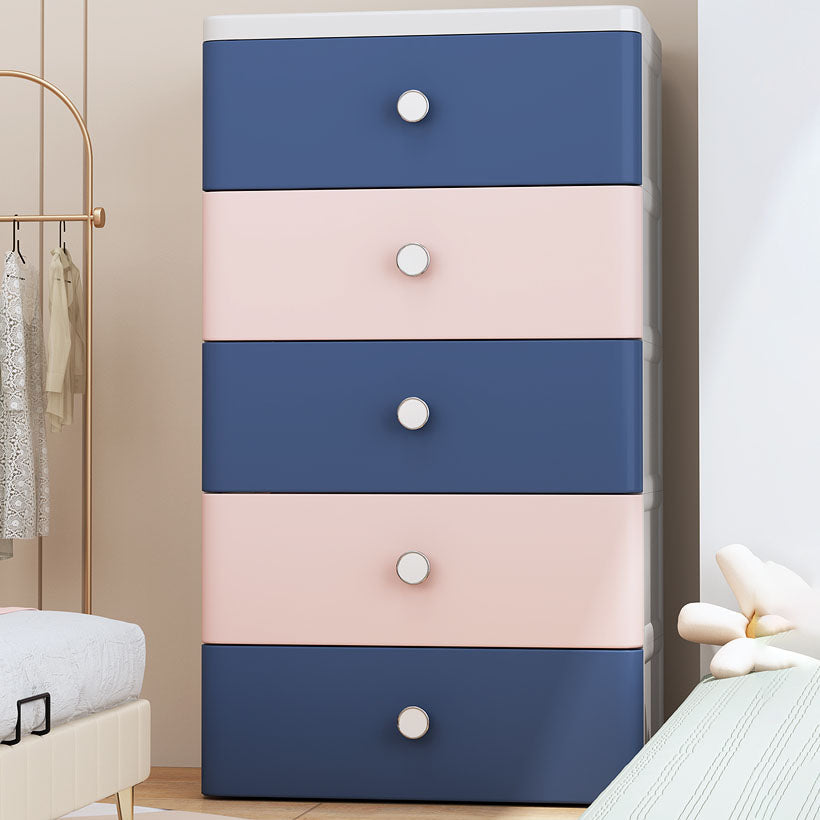 Plastikgarderobeschrank mit Schubladen nicht hangender Rettungsschrank für Zuhause