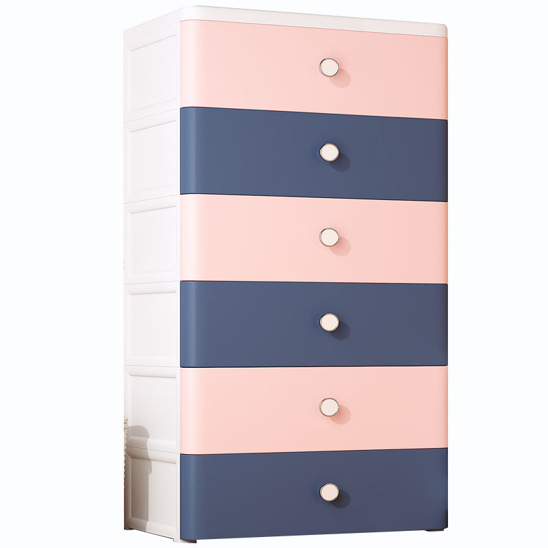 Plastikgarderobeschrank mit Schubladen nicht hangender Rettungsschrank für Zuhause