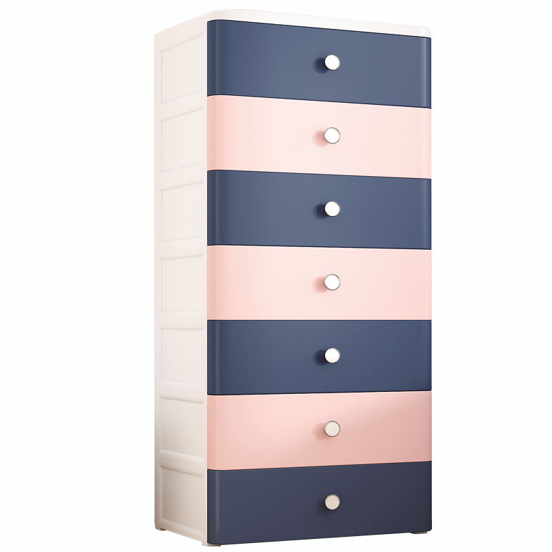 Plastikgarderobeschrank mit Schubladen nicht hangender Rettungsschrank für Zuhause