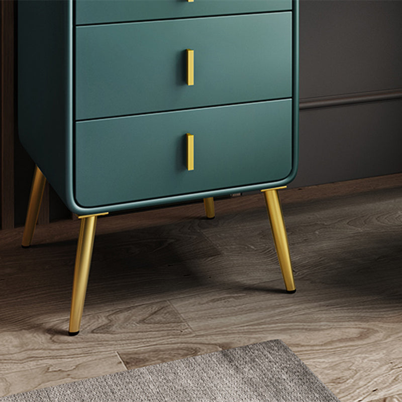 3 Drawers Make-up Vanity Set, 28.74" H Leather Vanity with Stool & Mirror Clearhalo 'Bedroom Furniture' 'furn' 'furn_makeup_vanities' 'Furniture' 'Makeup Vanities' 'makeup_vanities' 5397907