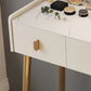 2/4-Drawer Vanity Makeup Table Tabre Set Vanity Tool - 15,57 "D x 30,71" H Vanity White