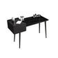 2 Storage Drawers Stone Top Vanity Table, 39.37"/47.24" W Make-up Vanity Set Makeup Vanity 47"L x 18"W x 30"H Black Clearhalo 'Bedroom Furniture' 'furn' 'furn_makeup_vanities' 'Furniture' 'Makeup Vanities' 'makeup_vanities' 5397945