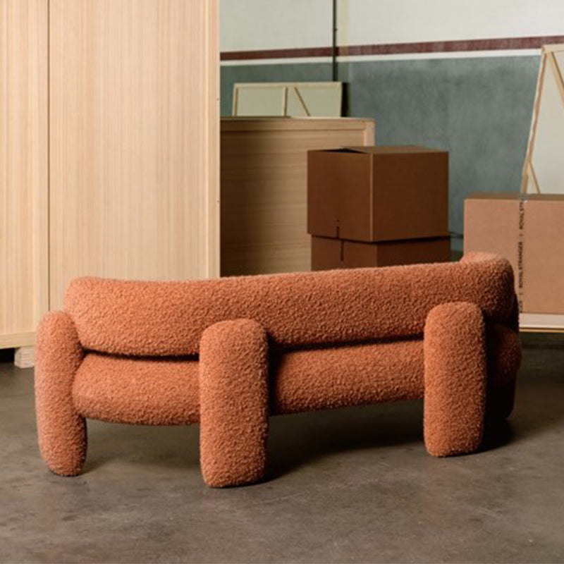 現代的なタイトな背中の湾曲したタキシードアームの文学セッピーソファ