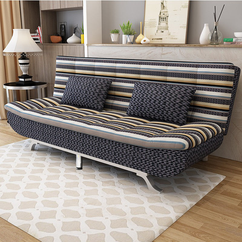 Miscela di cotone e di divano posteriore a bracciale senza braccio contemporaneo