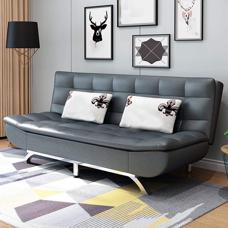 Miscela di cotone e di divano posteriore a bracciale senza braccio contemporaneo