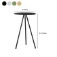 21,6 "/27,5" hohe 3 -Bein runde Ironcraft -Tisch -Tisch -Kaffeetisch
