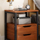 Contemporary Drawer Storage Bedside Cabinet Wood Nightstand for Bedroom Clearhalo 'Bedroom Furniture' 'furn' 'furn_night_stand' 'Furniture' 'night_stand' 'Nightstands' 5401365