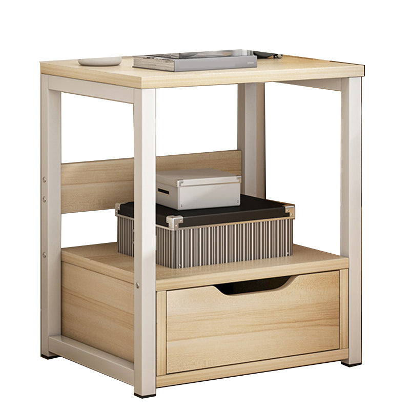 Contemporary Drawer Storage Bedside Cabinet Wood Nightstand for Bedroom Clearhalo 'Bedroom Furniture' 'furn' 'furn_night_stand' 'Furniture' 'night_stand' 'Nightstands' 5401367