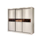 Contemporary Wardrobe White Colour Wooden Wardrobe Closet With 2 Drawers 79"L x 24"W x 79"H Clearhalo 'Armoires & Wardrobes' 'armoires_wardrobes' 'Bedroom Furniture' 'furn' 'furn_armoires_wardrobes' 'Furniture' 5404772