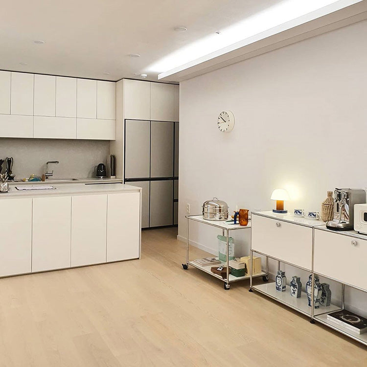 Sideboard di sideboard di archiviazione moderna con cassetto per casa