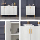 Glam sideboard legno artificiale con porta per soggiorno e cucina