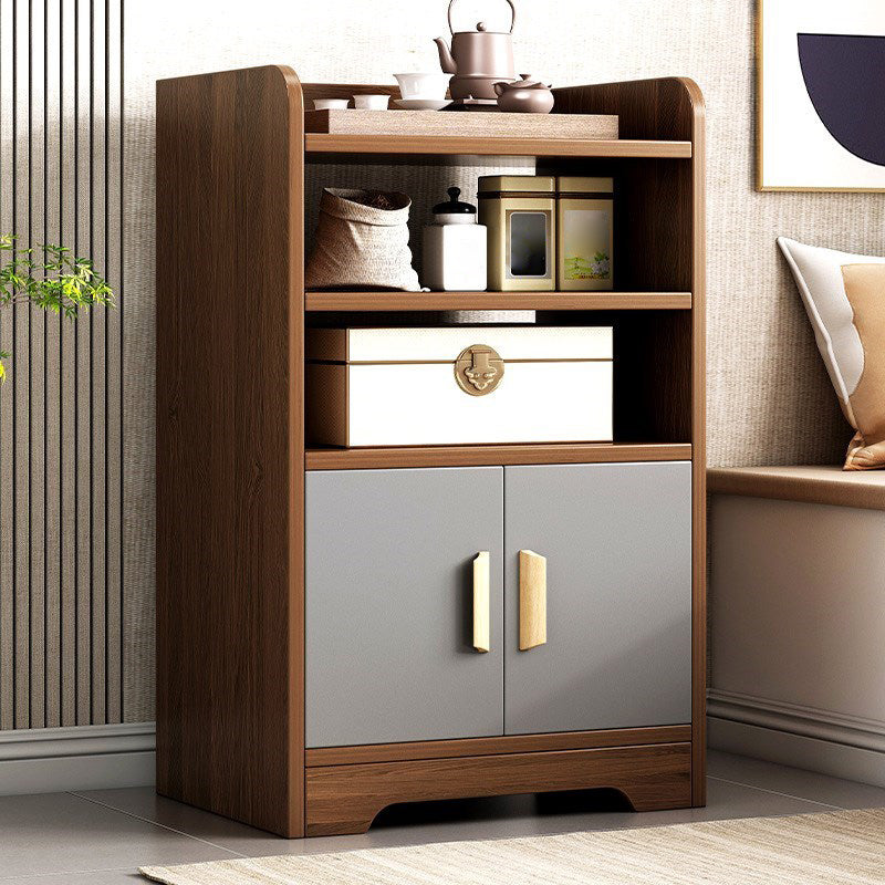 Manufactured Wood Dining Server Contemporary 1 Door Kitchen Server Clearhalo 'buffet_sideboard' 'Buffets & Sideboards' 'furn' 'furn_buffet_sideboard' 'Furniture' 'Kitchen & Dining Furniture' 5405075