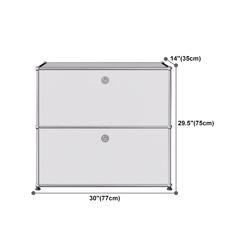 Plate-forme blanche de style moderne.
