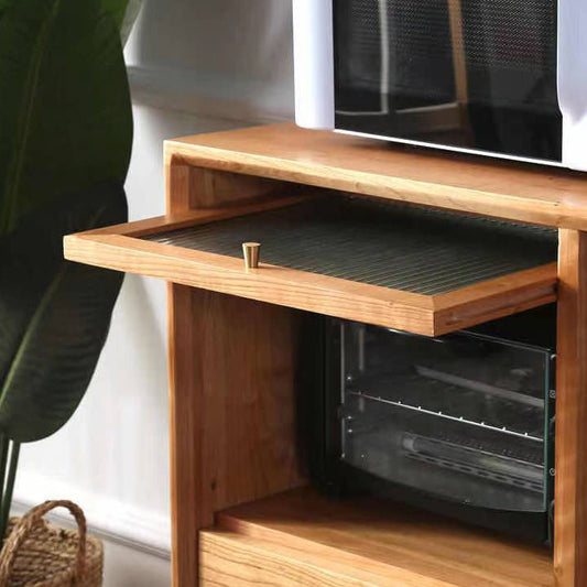 Sideboard in legno contemporaneo 3 cassetti e porte armadio per soggiorno