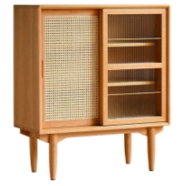 Porta scorrevole in legno massiccio mobile server moderno con spazio per la cucina