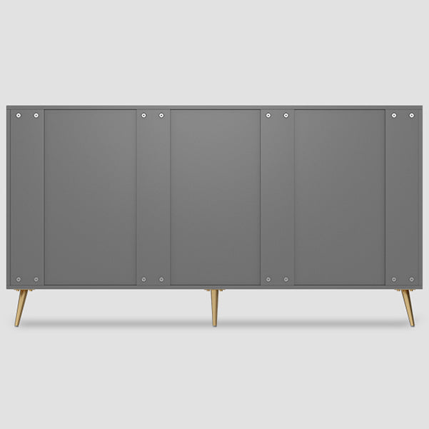 Credenza in legno ingegnerizzato a 3 cassetti ingegneri moderni rilancio regolabili per soggiorno