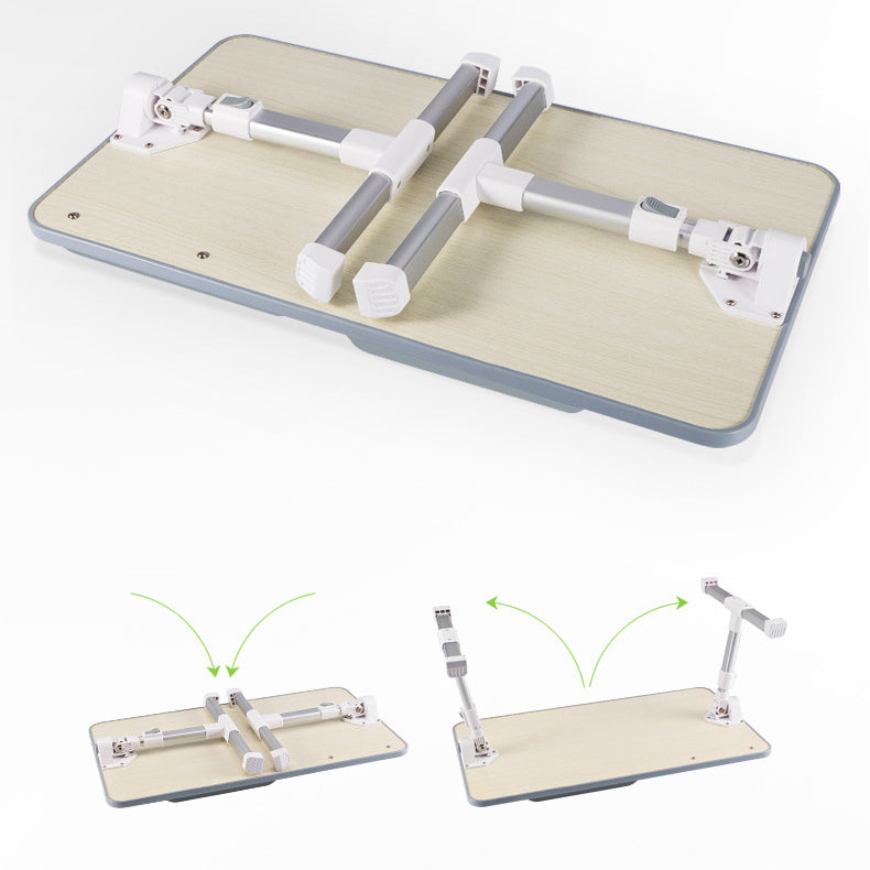 Escritorio de escritura rectangular con alumno de aluminio de aluminio de aluminio escritorio