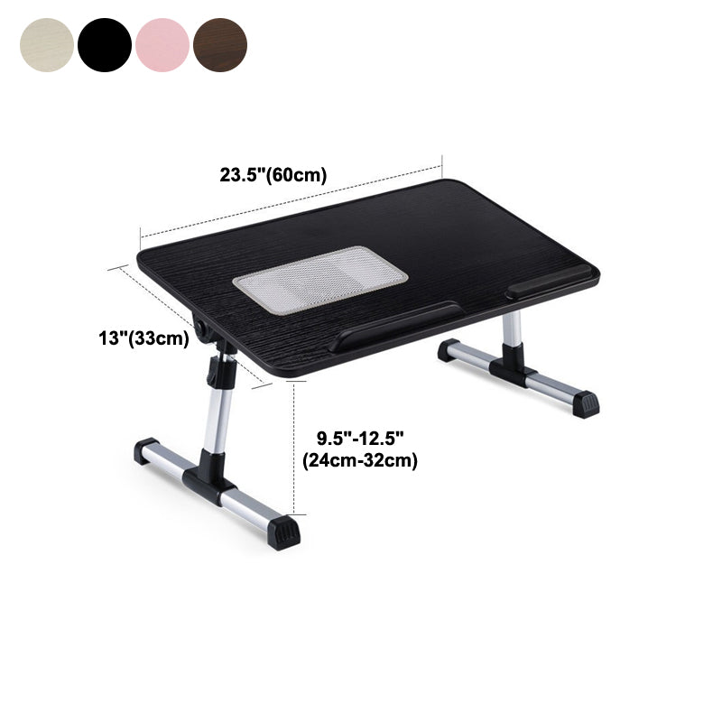 Escritorio de escritura rectangular con alumno de aluminio de aluminio de aluminio escritorio