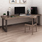 Modern Style Office Desk Rectangular Wooden Writing Desk for Home