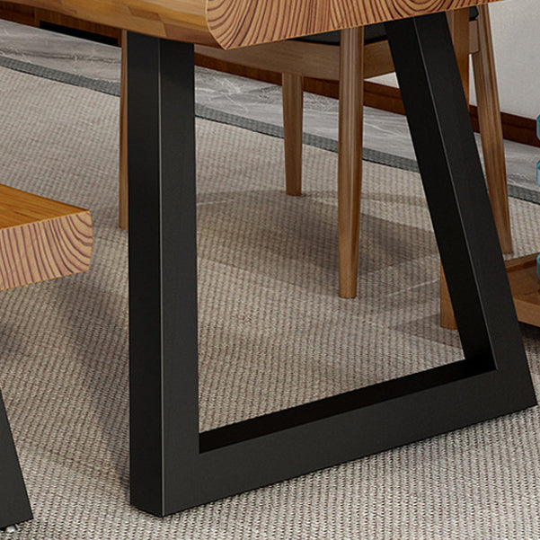 モダンスタイルのオフィスデスクブラウンオフィスと勉強室のライティングデスク