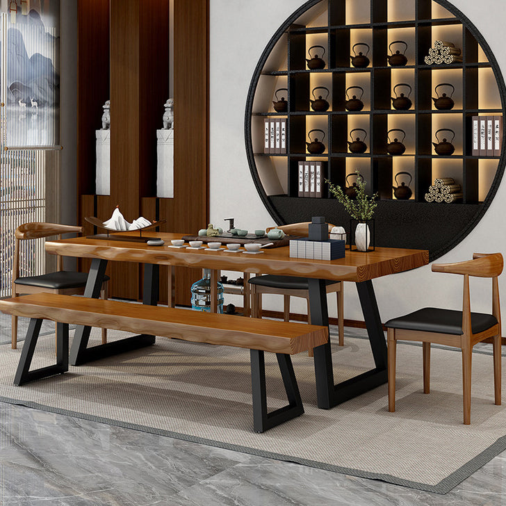 モダンスタイルのオフィスデスクブラウンオフィスと勉強室のライティングデスク