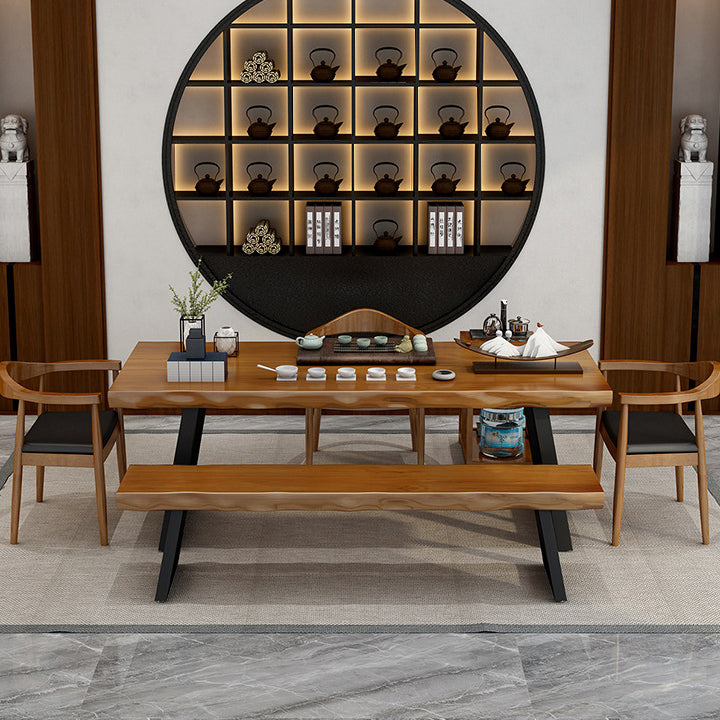 モダンスタイルのオフィスデスクブラウンオフィスと勉強室のライティングデスク