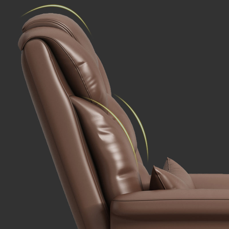 Silla de escritorio de computadora de espalda alta con ruedas silla de tareas contemporáneas de marco de metal cromado