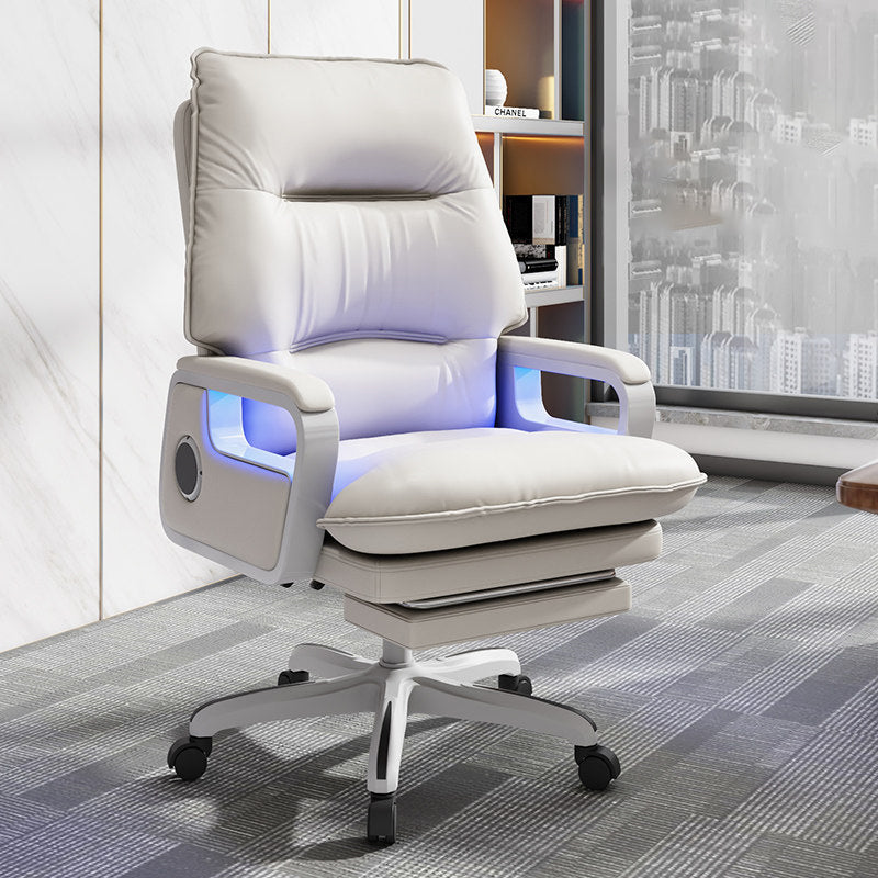 Chaise de bureau de bureau moderne de base en nylon avec armes rembourrées