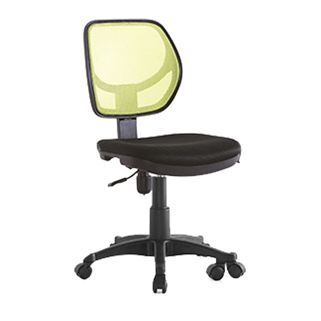 Moderner schwarzer Nylon-Mittel-Rücken-Schreibtischstuhl einfache Home Office Stuhl