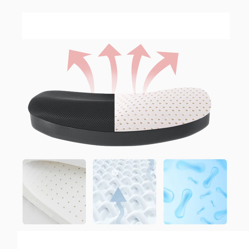 Moderner schwarzer Nylon-Mittel-Rücken-Schreibtischstuhl einfache Home Office Stuhl