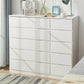 Multi Drawers Wooden Storage Chest Modern Style Storage Chest Dresser for Bedroom