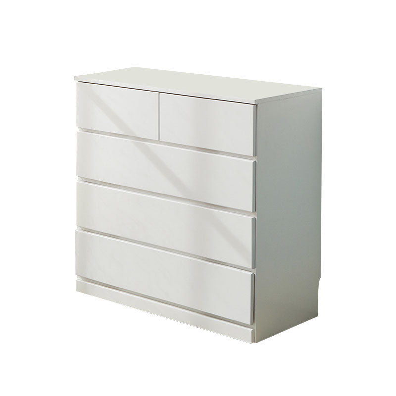 Cassetti multi -cassetti in legno cassa moderna stoccaggio del torace per la camera da letto