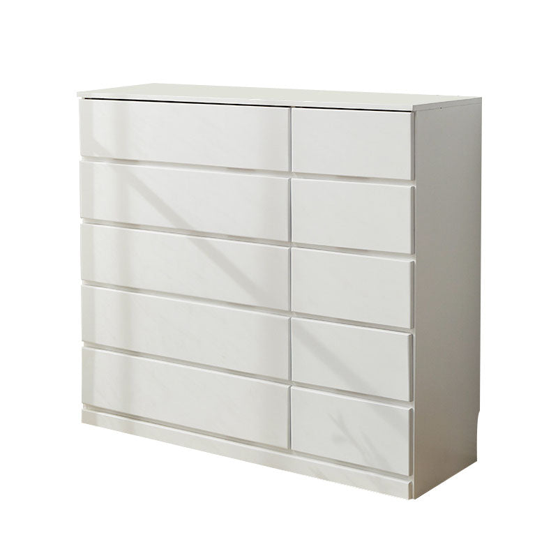 Cassetti multi -cassetti in legno cassa moderna stoccaggio del torace per la camera da letto