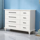 5/7/8 laden Witte houten opbergkast moderne stijl opbergkast dressoir