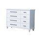 5/7/8 laden Witte houten opbergkast moderne stijl opbergkast dressoir
