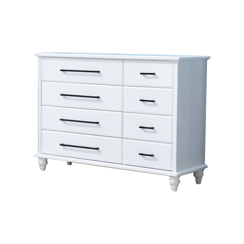 5/7/8 laden Witte houten opbergkast moderne stijl opbergkast dressoir