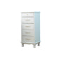 White Wooden Lingerie Chest Modern Style Vertical Storage Chest Dresser https: res.litfad.com site img item 2022 07 23 5406057 1200x1200.jpg Clearhalo 'Bedroom Furniture' 'Dressers & Chests' 'dressers_chests' 'furn' 'furn_dressers_chests' 'Furniture' 5406057