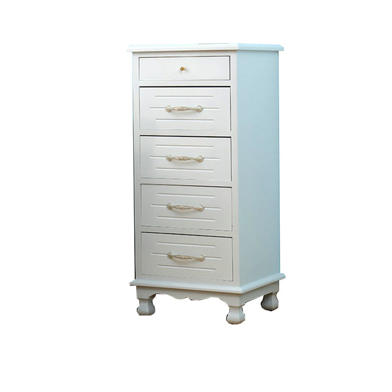 White Wooden Lingerie Chest Modern Style Vertical Storage Chest Dresser https: res.litfad.com site img item 2022 07 29 5406058 1200x1200.jpg Clearhalo 'Bedroom Furniture' 'Dressers & Chests' 'dressers_chests' 'furn' 'furn_dressers_chests' 'Furniture' 5406058