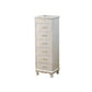White Wooden Lingerie Chest Modern Style Vertical Storage Chest Dresser https: res.litfad.com site img item 2022 07 20 5406061 1200x1200.jpg Clearhalo 'Bedroom Furniture' 'Dressers & Chests' 'dressers_chests' 'furn' 'furn_dressers_chests' 'Furniture' 5406061