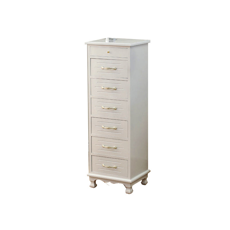 White Wooden Lingerie Chest Modern Style Vertical Storage Chest Dresser https: res.litfad.com site img item 2022 07 20 5406061 1200x1200.jpg Clearhalo 'Bedroom Furniture' 'Dressers & Chests' 'dressers_chests' 'furn' 'furn_dressers_chests' 'Furniture' 5406061
