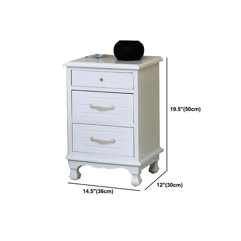 White Wooden Lingerie Chest Modern Style Vertical Storage Chest Dresser Clearhalo 'Bedroom Furniture' 'Dressers & Chests' 'dressers_chests' 'furn' 'furn_dressers_chests' 'Furniture' 5406066