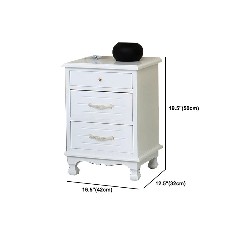 White Wooden Lingerie Chest Modern Style Vertical Storage Chest Dresser Clearhalo 'Bedroom Furniture' 'Dressers & Chests' 'dressers_chests' 'furn' 'furn_dressers_chests' 'Furniture' 5406071