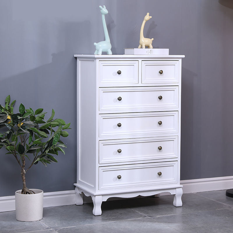 Solid Wood Storage Chest Retro Style Vertical Storage Chest Dresser Clearhalo 'Bedroom Furniture' 'Dressers & Chests' 'dressers_chests' 'furn' 'furn_dressers_chests' 'Furniture' 5406116